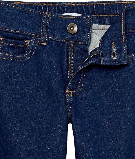 Dark Blue Wide-Leg Jeans image 4